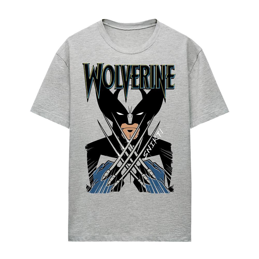 X-Men Womens/Ladies Action Wolverine Heather T-Shirt