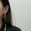 Модные универсальные стильные серьги Circle Simple Temperament, универсальные серьги Premium Sense Simple Retro
