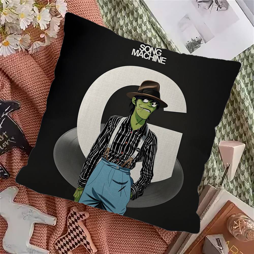 Gorillaz Хип-Хоп Персонализированная Наволочка Чехол от Пыли Спальня Детская Вечеринка Украшение Наволочка День Рождения Детский Подарок