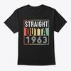 Футболка "Straight Outta 1963" Сделано в США Размеры от S до 5XL