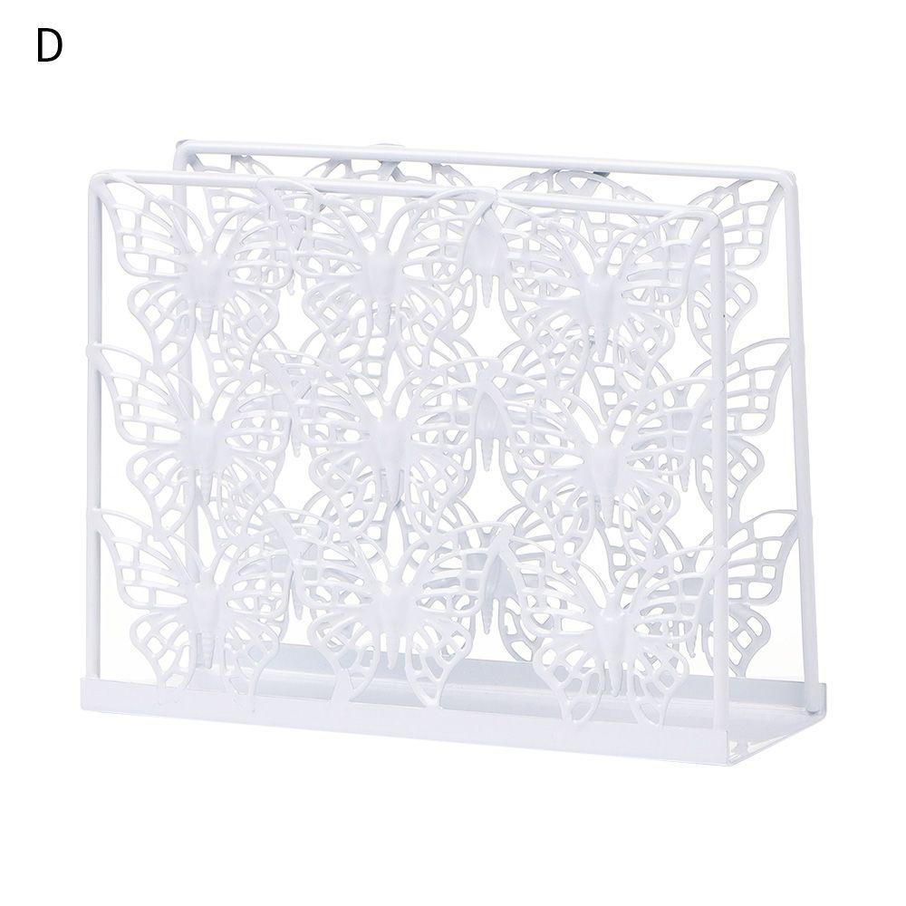 Диспенсер для полотенец с цветочным узором, вертикальный держатель для бумажных полотенец, держатель для салфеток, металлический держатель для салфеток AVE