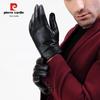 Pierre Cardin Men's Autumn/Winter Warm Goat Leather Touchscreen Gloves