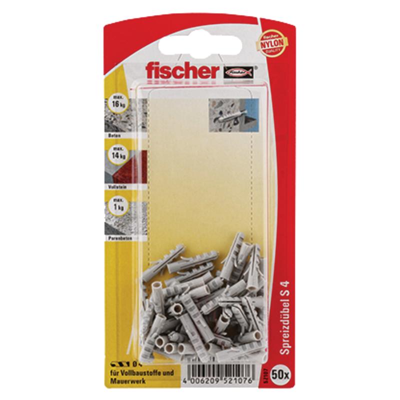 Kołek Rozporowy S8 Gk 8 X 40 Fischer 20 Szt.