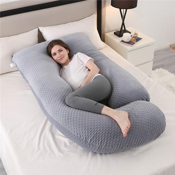 Pregnancy Pillow Sleeping Support Pillow For Pregnant Women J Shape Maternity Pillows Full Body Giant Maternity Pillow Waist Support
