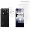 Tempered Glass for Xiaomi Redmi Note 14 PRO 5G and Camera Protection [Pack 2] Phonillico® Protective Glass Film