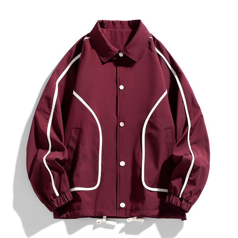 Трендовая мужская весенне-осенняя модная японская подростковая универсальная куртка повседневная мужская одежда