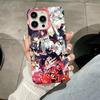 Anime Tokyo Ghoul Mobile Phone Case for iPhone 17 16 15 14 13 12 11 X XR XS 8 7 Pro Max Plus Translucent Pink Cover Cover Pretty