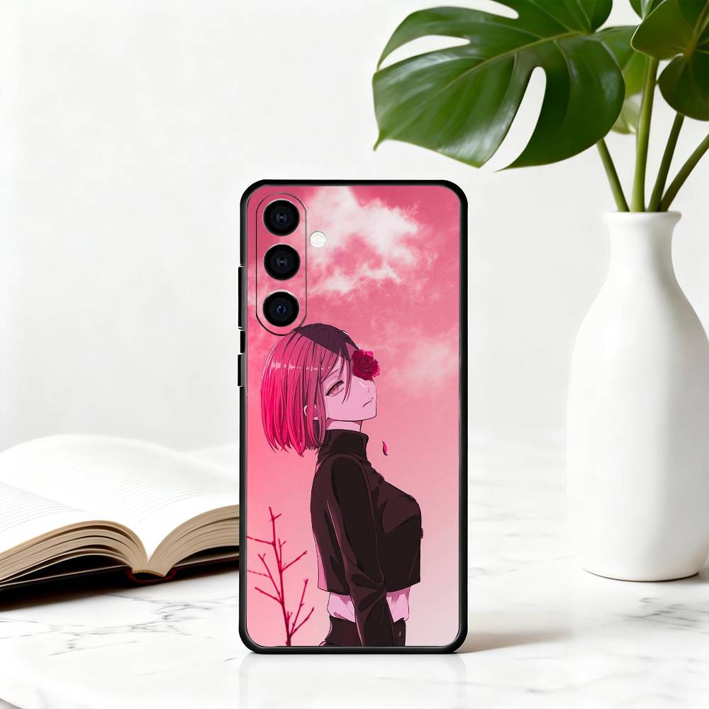 Чехол для телефона Jujutsu Kaisen - Нобара Кугисаки-NK - Для Samsung Galaxy A73,A72,A71,A70,A53,A52,A51, Мягкий силиконовый черный чехол