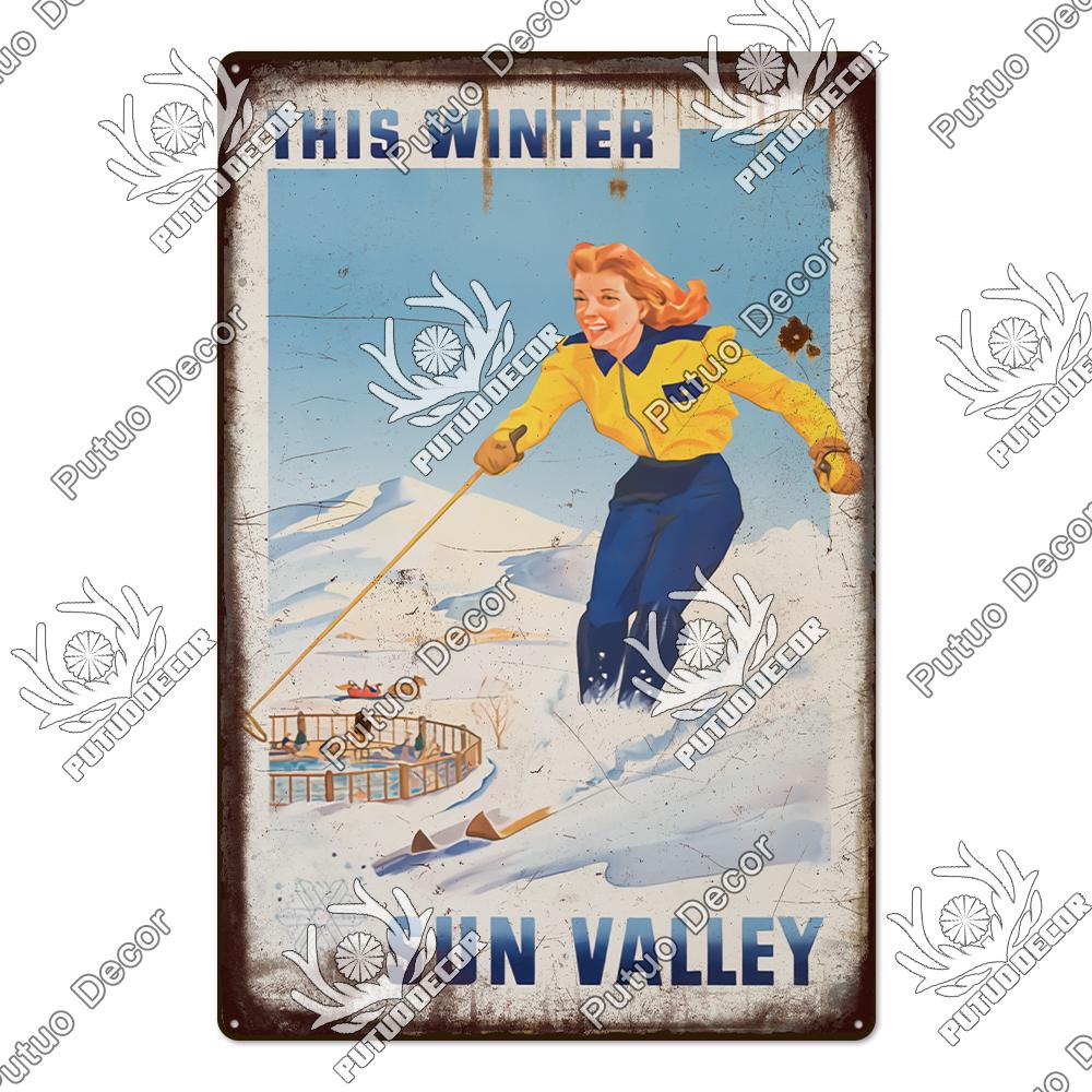 Decor Fun Animal Vintage Tin Sign Plaque Metal Plate Wall Art Decor for Living Room Man Cave Cafe Farmhouse Retro Poster