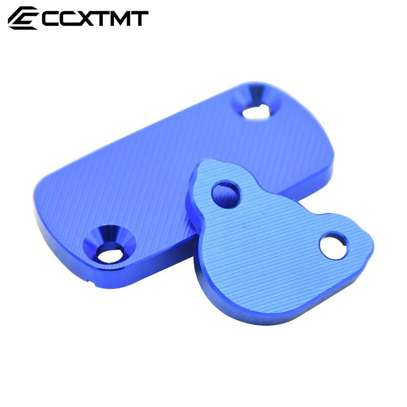 Motorcycle CNC Front Rear Brake Fluid Reservoir Cap Cover For HONDA CR CRF 125R 150R 250R 250X 250RX 450R 450X 450RX 250F 450L