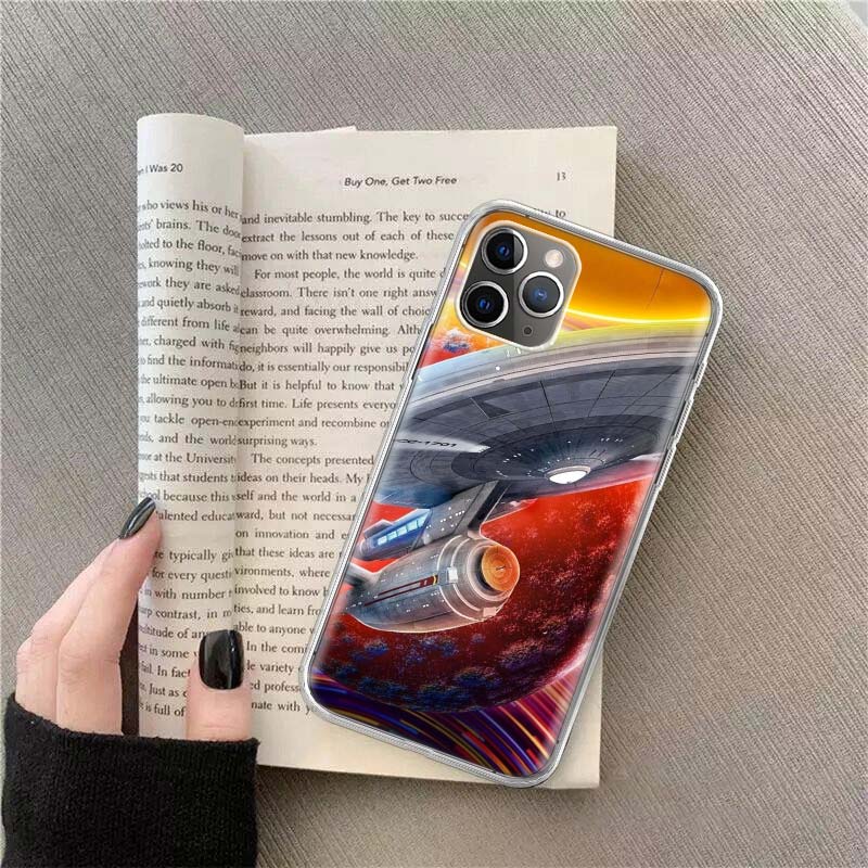 Star MovieT-Trek Phone Case For Apple Iphone 12 13 Mini 14 15 Pro 17 Pro Max Air 11 16E 16 Plus Shell Cover Clear TPU