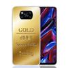 Чехол для телефона с принтом «Золотой узор» для Xiaomi Poco X7 X6 X5 Pro F7 Ultra Redmi 15C 15 13 13C 12 12C 10 10A 10C 9 9A 9C 9T Cov