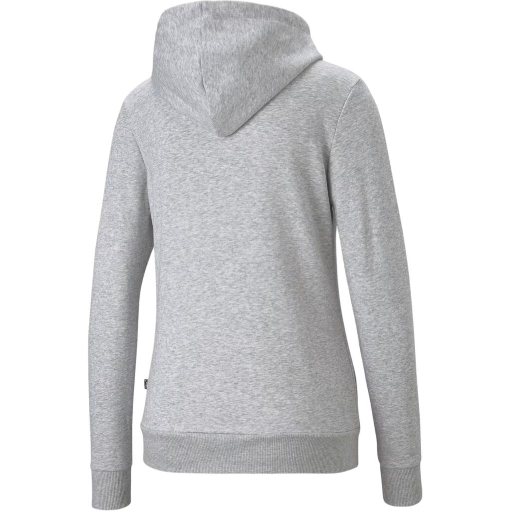Puma Essentials Logo Hoodie Женские толстовки с капюшоном Серый 586791-04