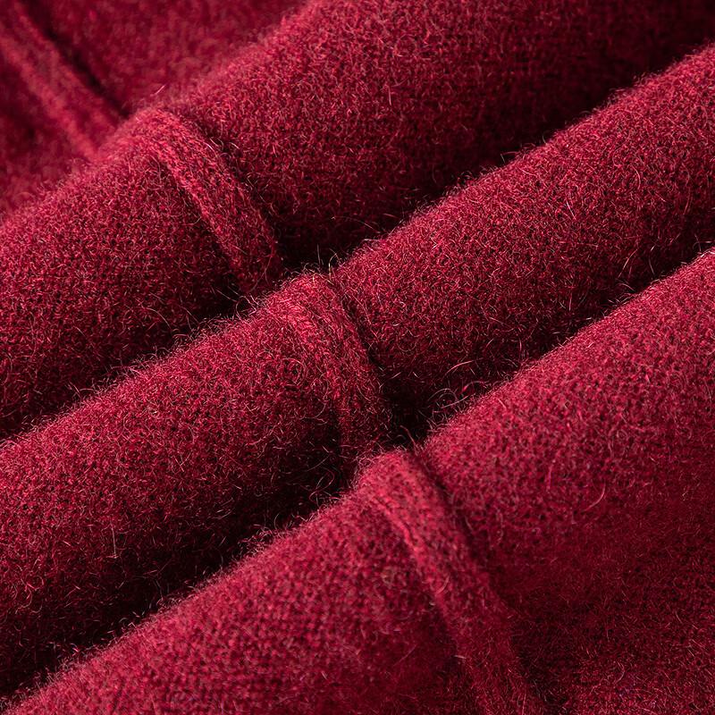 Мужской свитер FAPAI из смесовой кашемировой пряжи с круглым вырезом