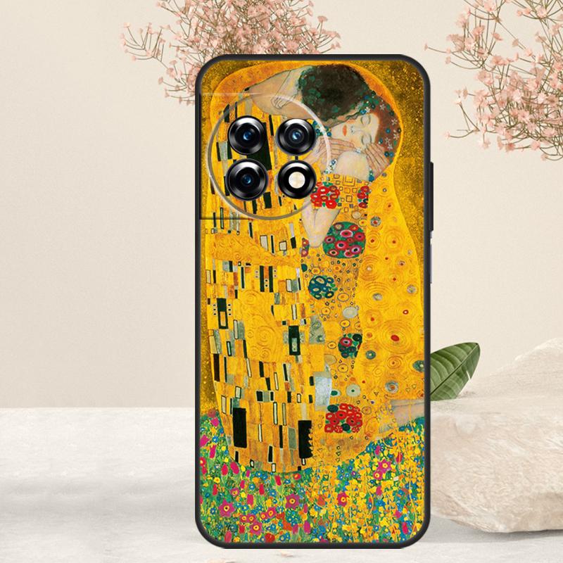Чехол 'Звездная ночь' Климт Поцелуй Для OnePlus 15 13 12 11 13T 13R 12R 15R 10T 8T 10 Pro Nord 5 CE 4 3 2 Lite N20 N30 Обложка