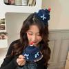 Sweet Hair Clip Denim Hat Mini Cherry Top Hat Hair Clip Birthday Cake Hairpins Hat  Photography