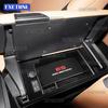 Center Console Armrest Storage Tray With Silicone Mat For Lexus ES -2025 LHD Left Hand Drive Car Interior Organizer Black
