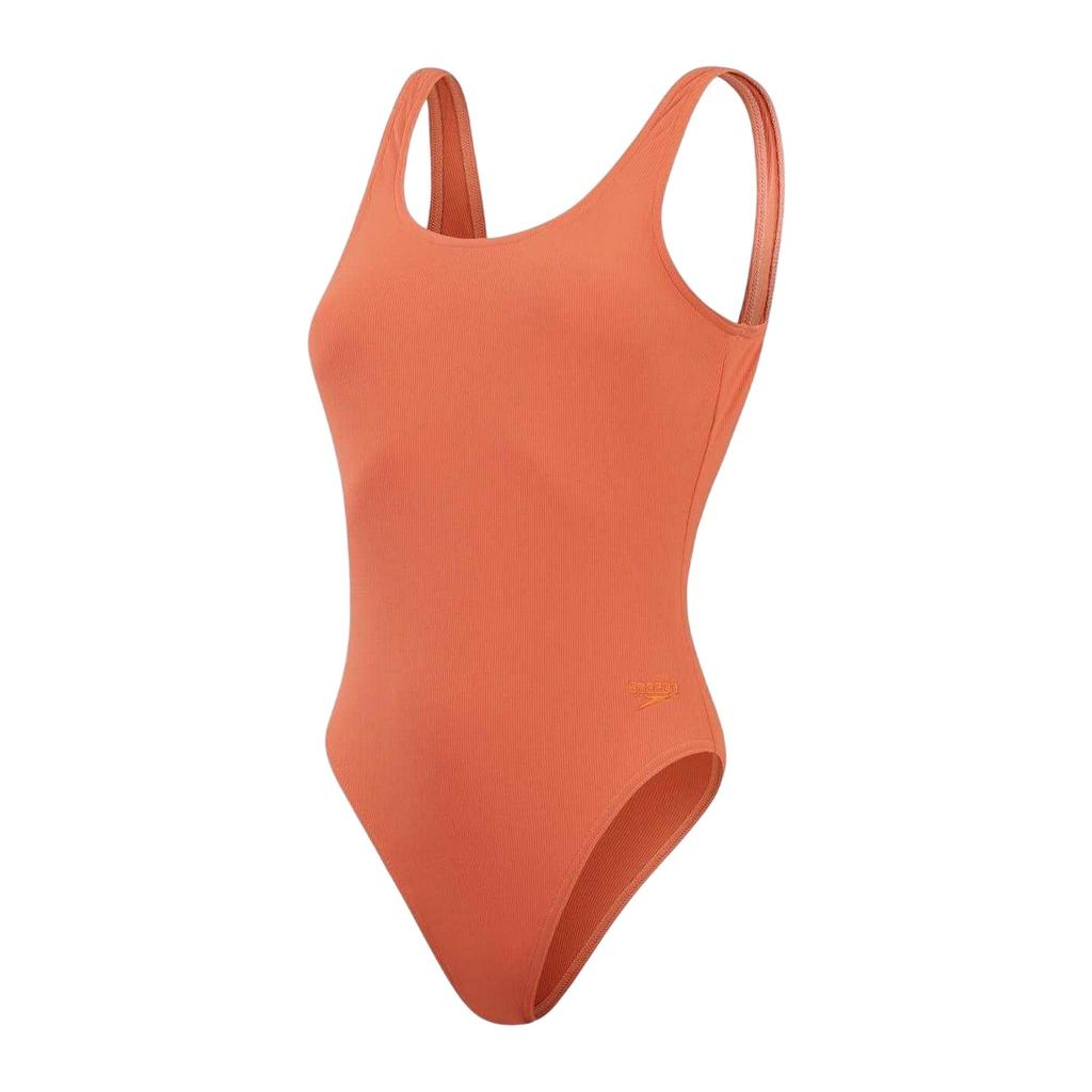 Speedo Womens/Ladies Ribbed One Piece Swimsuit