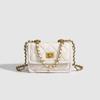 Bag Female Summer All-shoulder Crossbody Bag White Niche Design Diamond Chain Female Bag Small