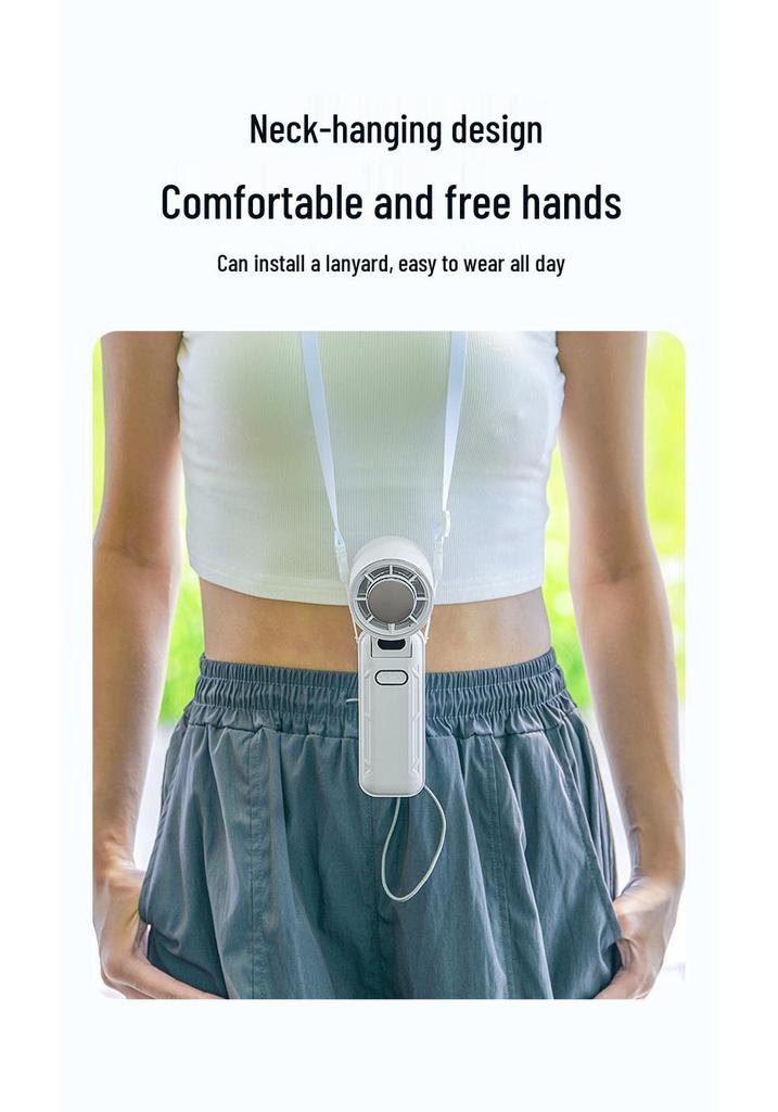 2025 High-Speed Portable USB Folding Fan: 100-Speed Handheld Mini Cooler