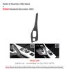 Для BMW F20 F21 F22 F23 1 2 Серии 2012-2019 Накладка-наклейка на панель мультимедиа центральной консоли, обтяжка замшей, аксессуары для интерьера автомобиля
