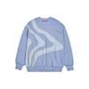 Li Ning Paris Fashion Week Casual Loose Pullover Sweatshirt Men sweatshirt Hometown-Blue AWDR165-2