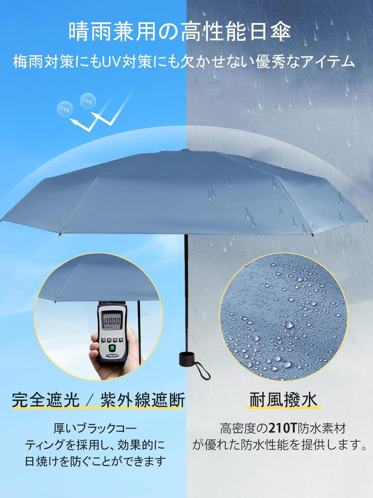Folding Umbrella with UPF UV Protection and Reinforced Compact and This Umbrella Offers UV Sun and Heatstroke Features a and a Durable Storage A