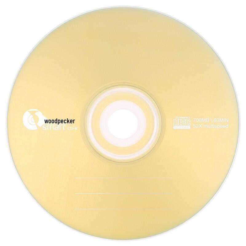Woodpecker CD-R 52x 700MB Blank Discs (50-pack)