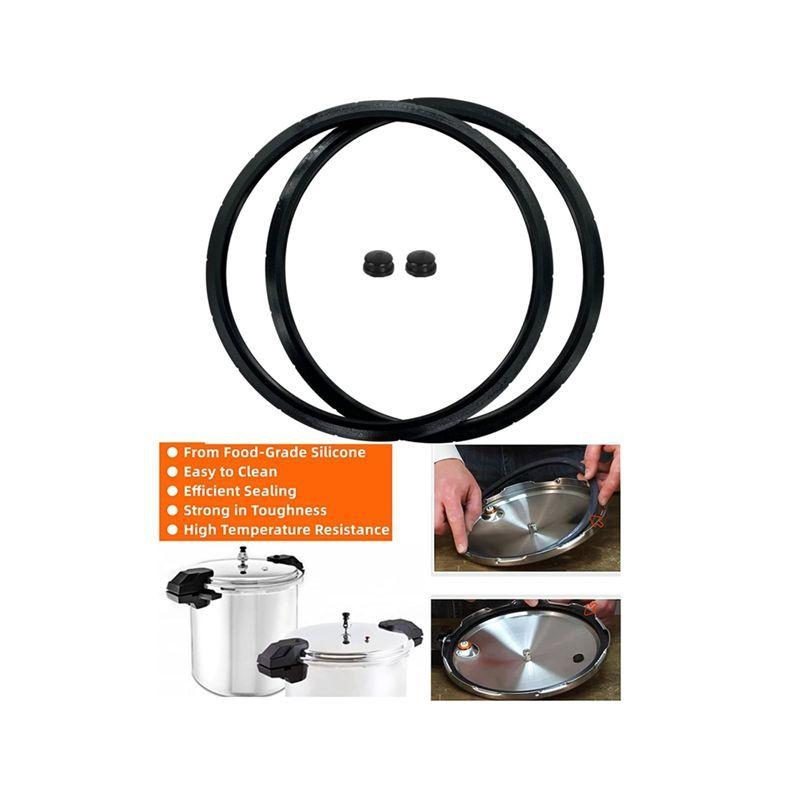 N69R--09985 Pressure Canner Sealing Ring & Overpressure Plug Gasket Fits Presto 01745 01751 01755 01781 01782 01784,09985 Pressu