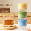 Round Ice Ball Maker Silicone Ice Mold for Whiskey Cocktails