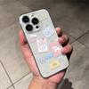 Корейский стиль Бабочка Щенок iPhone 17 Pro Max Мягкий Прозрачный Чехол для Apple 16, 13, 14, 15 XR