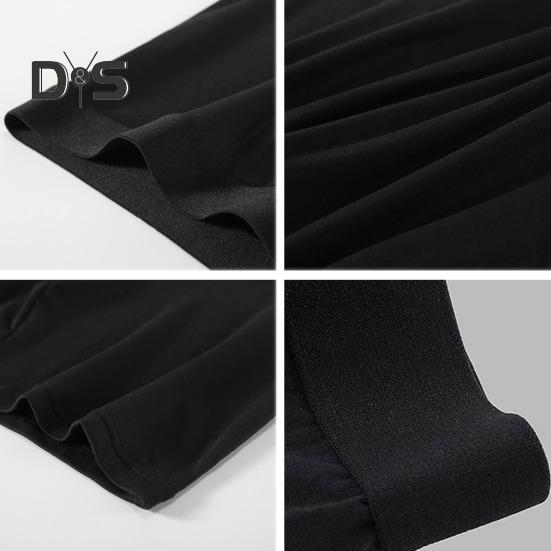 Мужские трусы-боксеры облегающего кроя с принтом в виде букв и цветными вставками, эластичные трусы средней талии с плавными линиями и U-образной формой