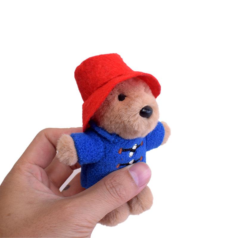 Британский Плюшевый Мишка Паддингтон Kawaii Маленький Мишка Набитые Куклы Высокое Качество Детские Рождественские Подарки на День Рождения 10 см