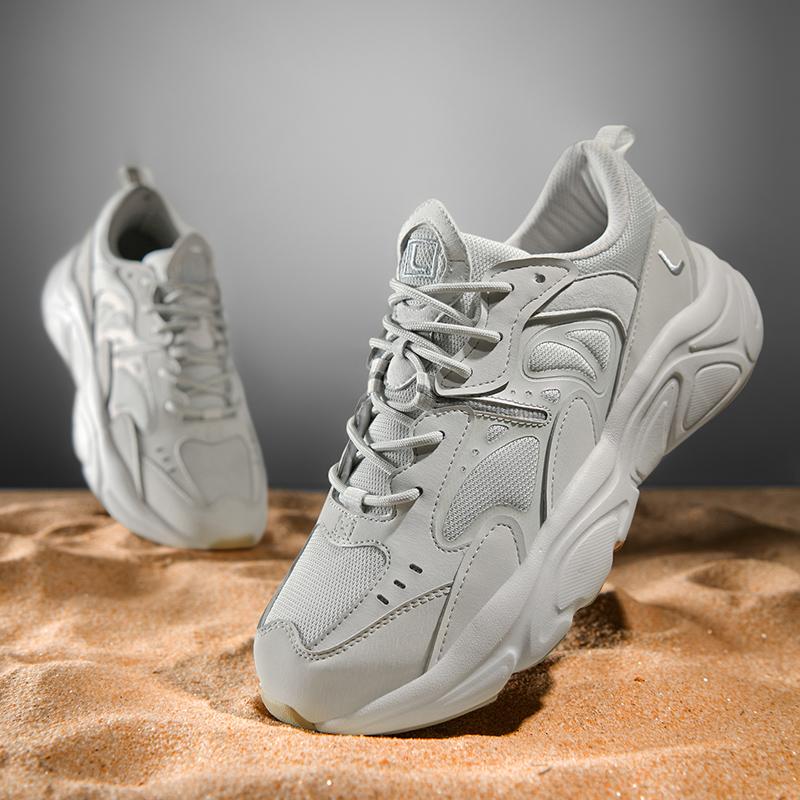 Ретро мужские кроссовки на толстой подошве женские сетчатые кроссовки для женщин спортивная обувь для бега в спортзале обувь для улицы на платформе для поездок на работу и обратно