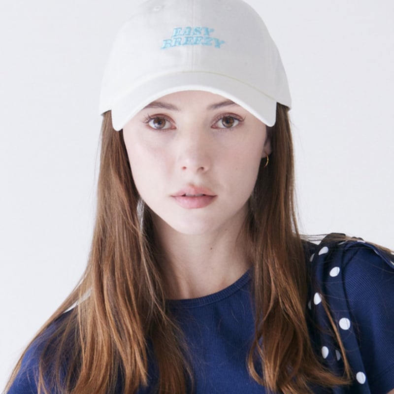 Very Easy-Breezy Ballcap (Ivory)