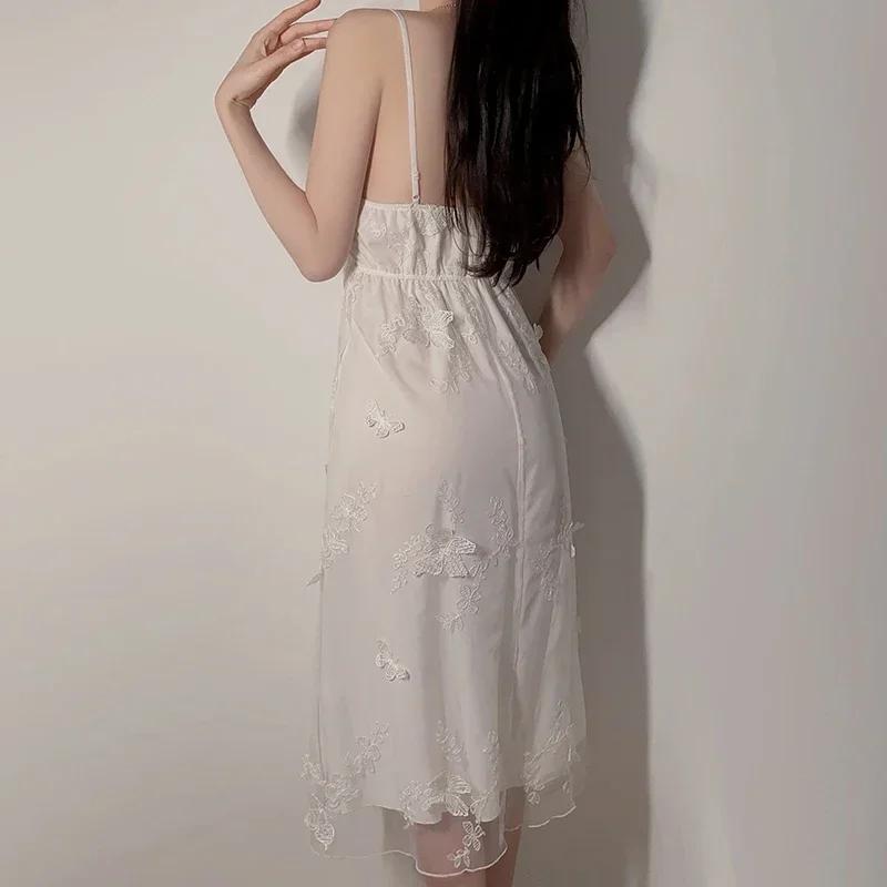 Комплект халата, женское лоскутное кружевное платье-комбинация с бюстгальтером, облегающая сексуальная женская пижама