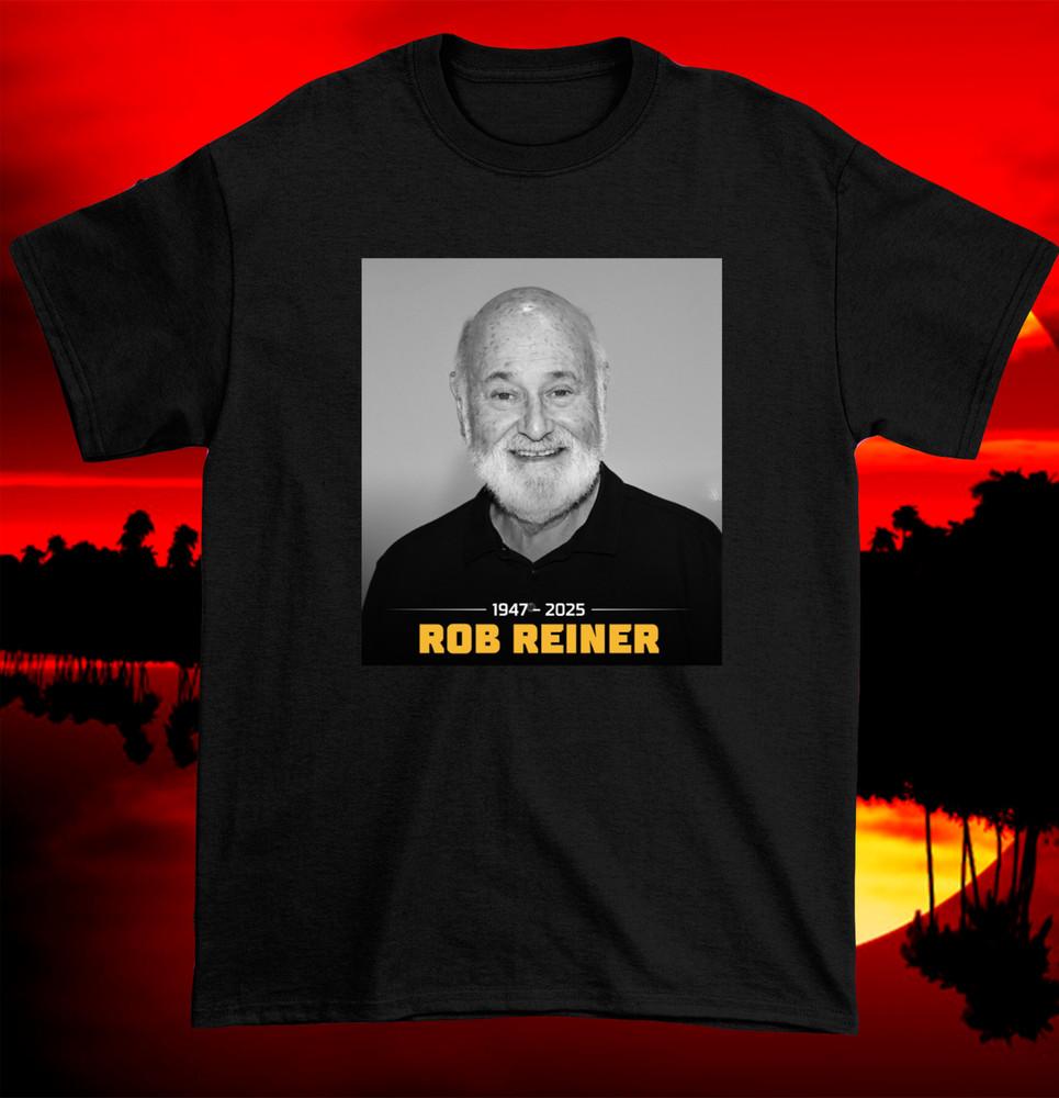 Collection Rob Reiner white T-Shirt size S-5XL Cotton unisex 1947-2025 Unisex T-Shirt
