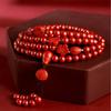 High-content purple gold sand cinnabar bracelet108Beaded Bracelet Tourist Area