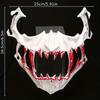 Halloween Anime Half Face Bleeding Mask Tiger Yesha Tiangou Human Wolf Mask Dance Performance Mask