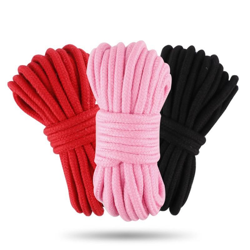 Мягкие хлопковые секс-веревки, набор для связывания, веревка для связывания, набор для взрослых сексуальных игр для женщин и мужчин, пара, ремень БДСМ, использование для игры в ограничения