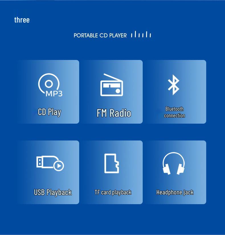 Портативный Bluetooth CD-плеер Philips AZ5468 с USB