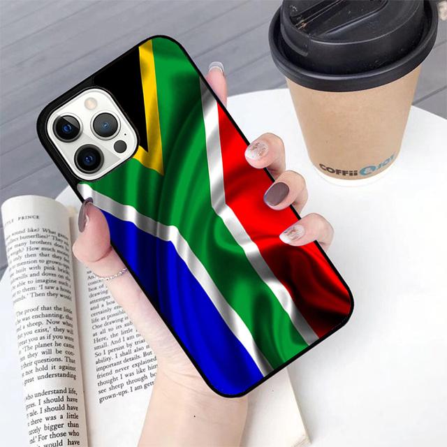 Чехол для телефона с флагом ЮАР Для iPhone 17 Air 14 15 16 16e 13 12 Max Чехол Для Apple iPhone 17 Air 11 Pro Max Plus Coque
