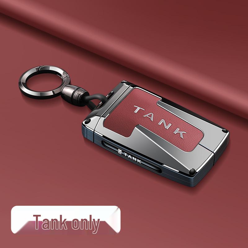 Чехол для ключей Tank 300/Wey Cyber 500: Модифицированный корпус брелока с пряжкой - Полная защита ключа автомобиля