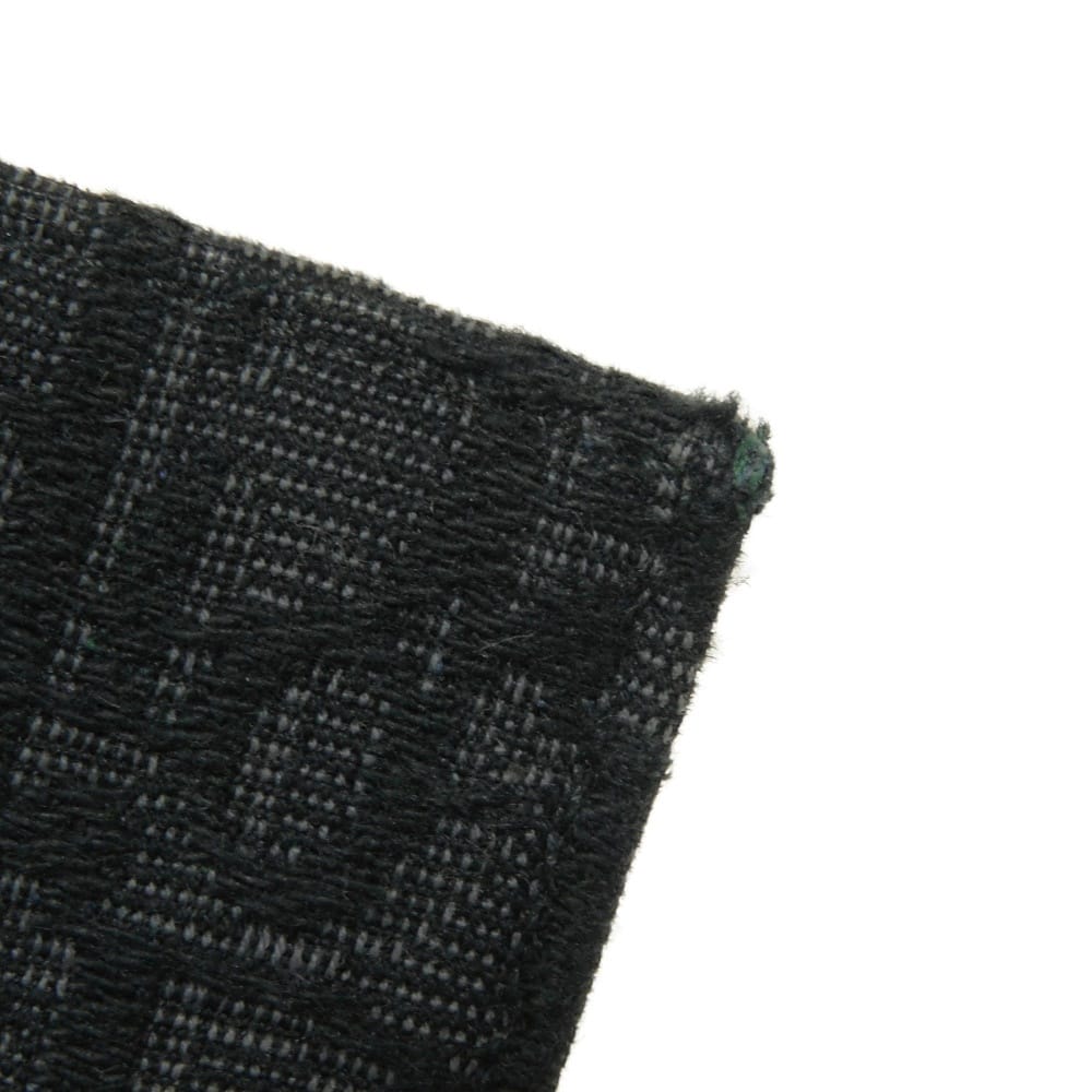 Подержанный 10656 Saddle Вертикальный держатель для карт 2ADCH169YKS_H03E 7946 Логотип Металлический Косой жаккард Черный Мужской из Японии