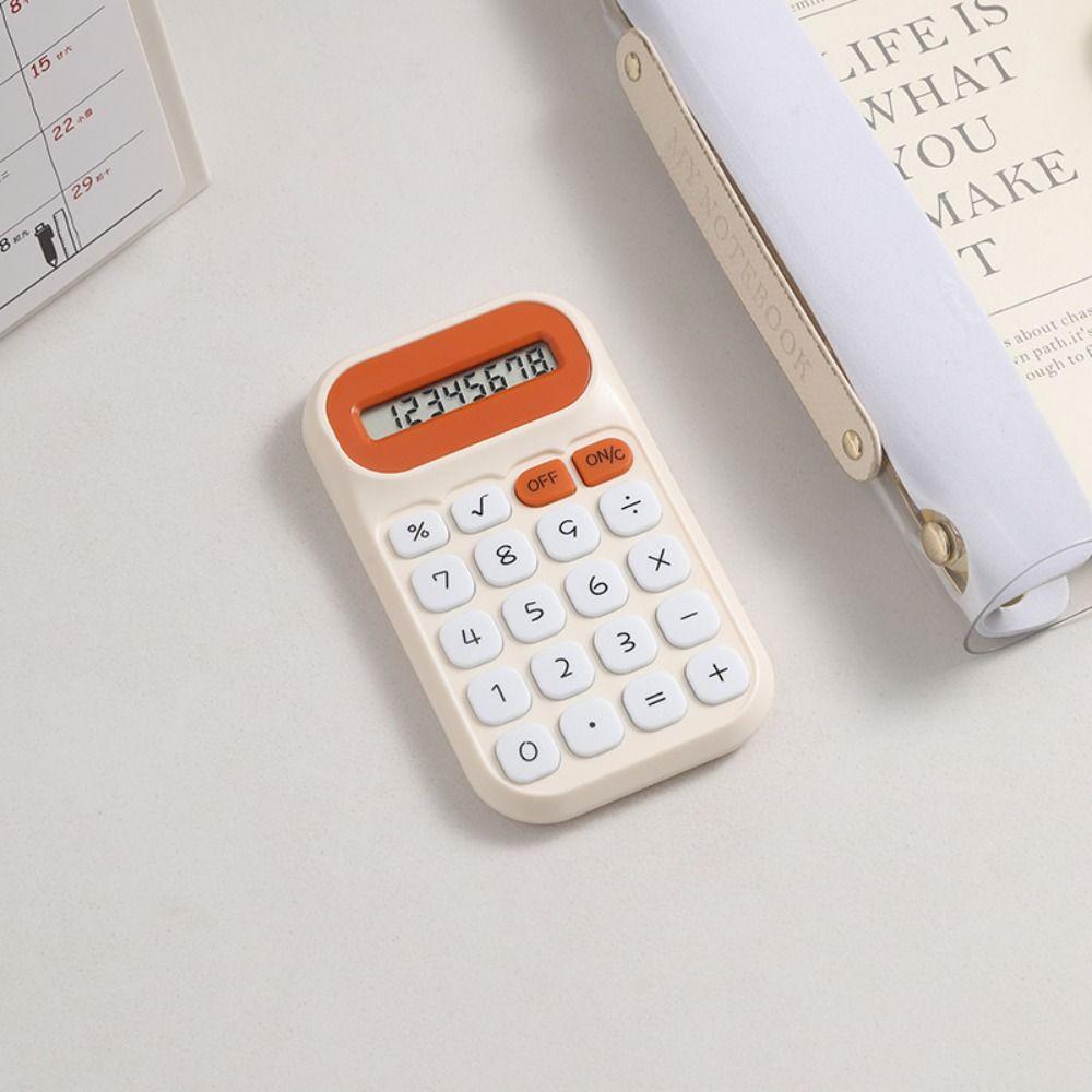 Large Screen Cute Calculator Mechanical Keyboard Mini Pocket Calculator Back To School