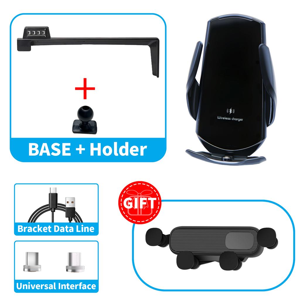 for Hyundai Tucson NX4 2024 2025 2026 Car Phone Holder Screen Fixed Navigation Bracket Base Wireless Charging