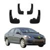 4 шт. Брызговики Подкрылки Совместимые с Toyota Yaris/ Vios /Belta Седан 2007 2008 2009 2010 2011 2012 2013
