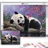 5D Diamond Painting Animal Panda DIY Diamond Embroidery Rhinestone Home Decoration