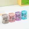 Cutting Machine Double Hole Pencil Sharpener Sacapuntas Simple Pencil Cutter  Stationery Supplies
