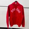 New pullover print American trend street heavy loose men's and women's hooded sweater set